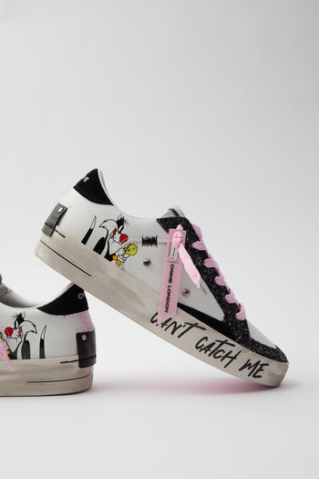 Crime London Sneaker Black Donna - 6