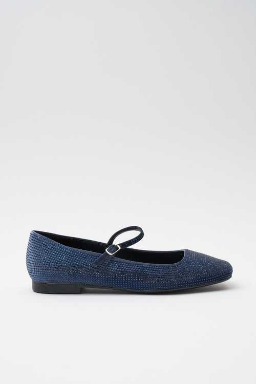 Cristine Ballerina Indaco Donna