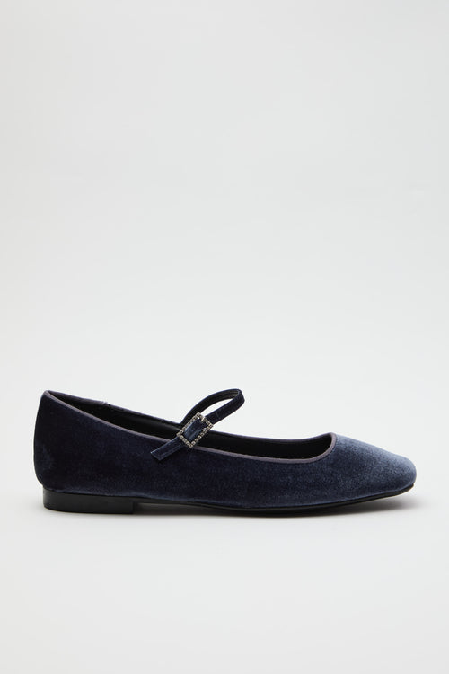 Cristine Ballerina Indaco Donna
