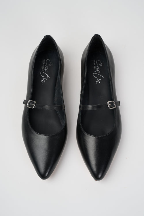 Cristine Ballerina Nero Donna