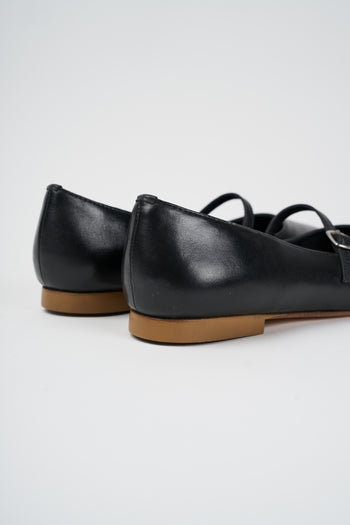 Cristine Ballerina Nero Donna - 4