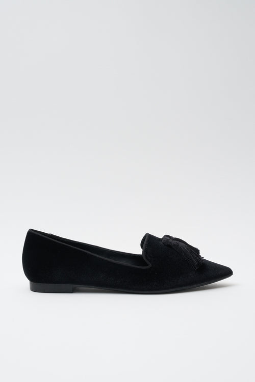 Cristine Mocassino Nero Donna
