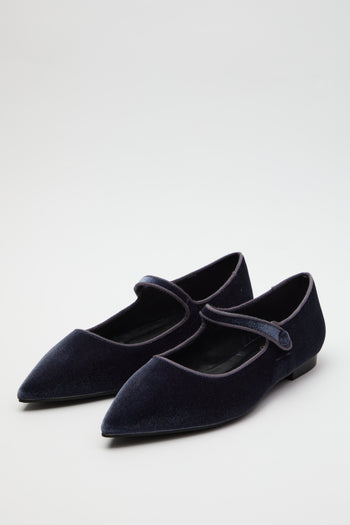 Cristine Ballerina Indaco Donna - 3