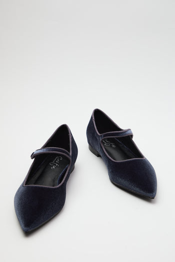 Cristine Ballerina Indaco Donna - 7