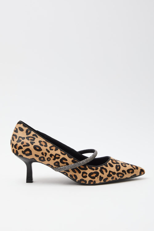 Cristin Décolleté Leopardo Donna