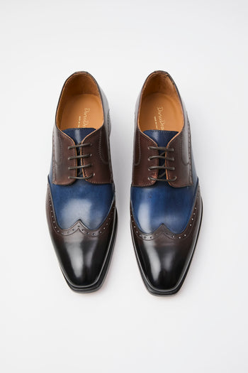 D.d. Gold Label Stringata T. Di Moro+navy Uomo - 4