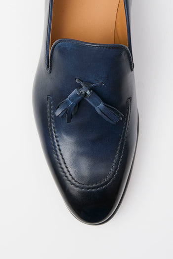 D.d. Gold Label Mocassino Blu Uomo - 5