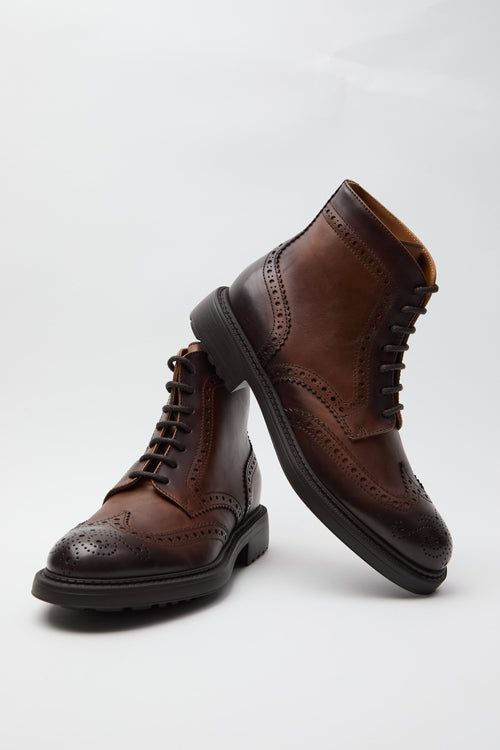 Doucal's Stivaletto Marrone Uomo
