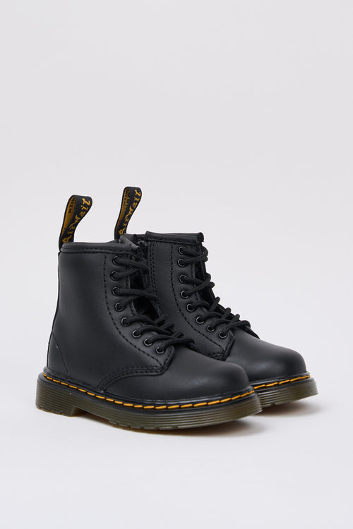 Dr. Martens Anfibio Black Softy Bambino - 2
