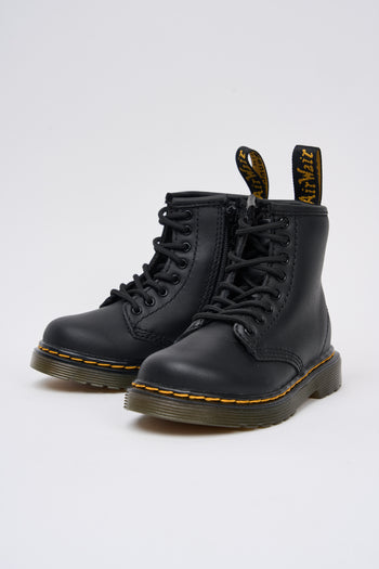 Dr. Martens Anfibio Black Softy Bambino - 6
