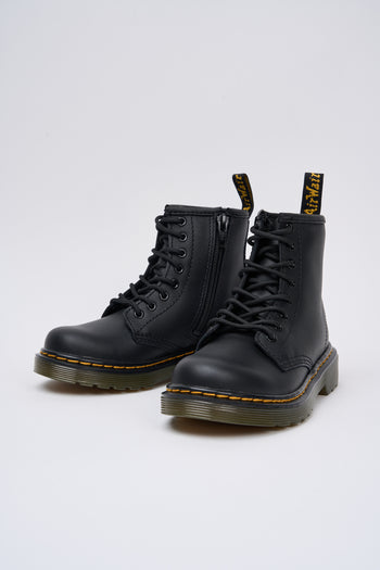Dr. Martens Anfibio Black Softy Bambino - 6
