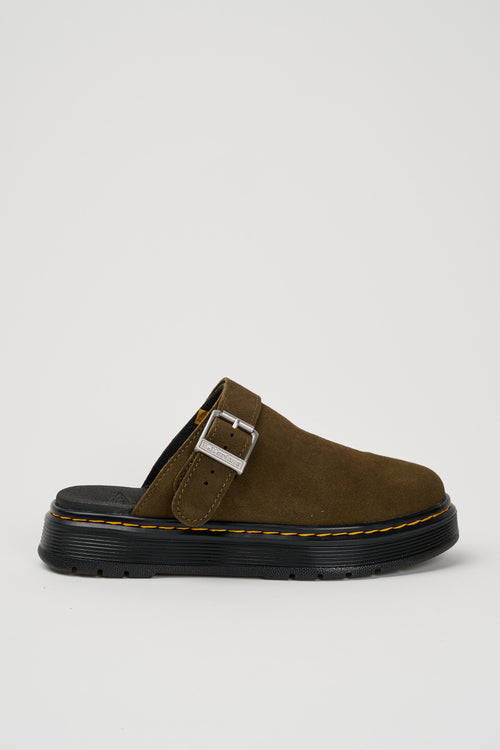 Dr. Martens Ciabatta Olive Donna