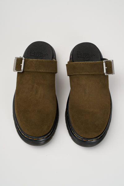 Dr. Martens Ciabatta Olive Donna