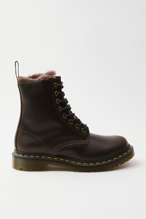 Dr. Martens Anfibio Dark Taupe Donna