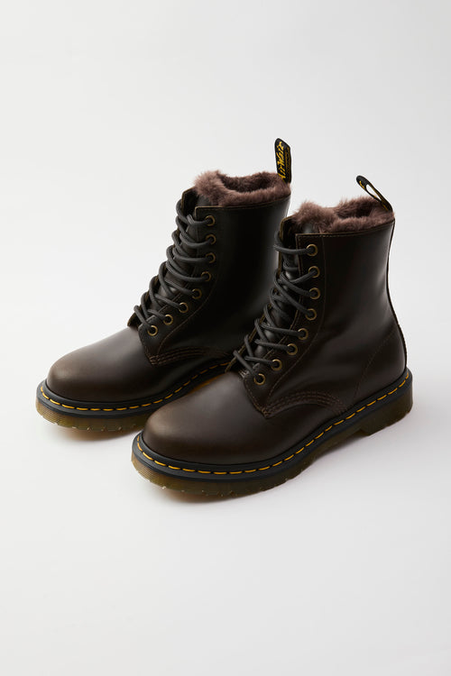 Dr. Martens Anfibio Dark Taupe Donna - 2