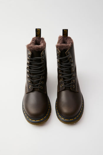 Dr. Martens Anfibio Dark Taupe Donna - 3