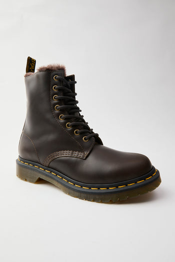 Dr. Martens Anfibio Dark Taupe Donna - 4