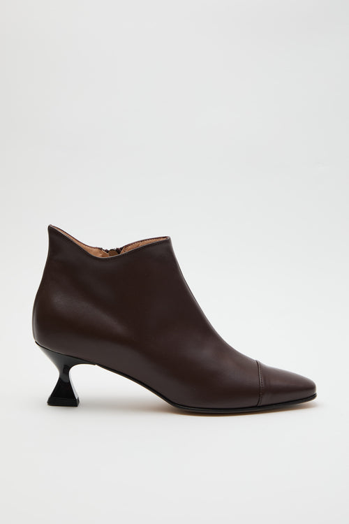Elata Stivaletto Dark Brown Donna