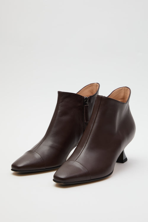 Elata Stivaletto Dark Brown Donna - 2