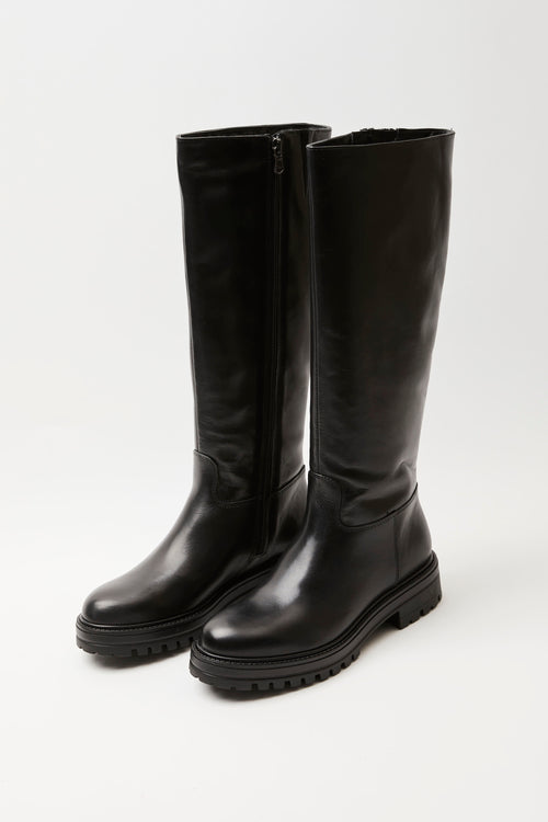 Francesco Brunelli Stivale Nero Donna - 2