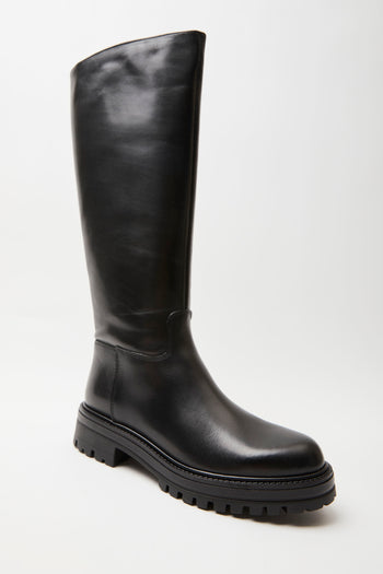 Francesco Brunelli Stivale Nero Donna - 4