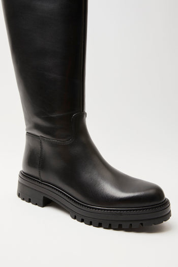 Francesco Brunelli Stivale Nero Donna - 5