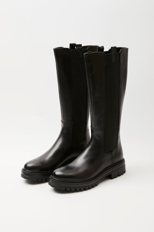 Francesco Brunelli Stivale Nero Donna - 2