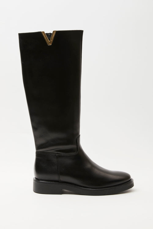 Francesco Brunelli Stivale Nero Donna