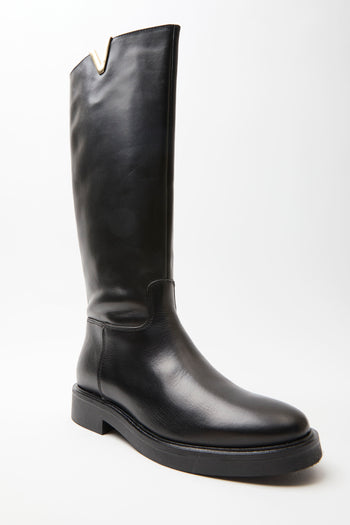 Francesco Brunelli Stivale Nero Donna - 4