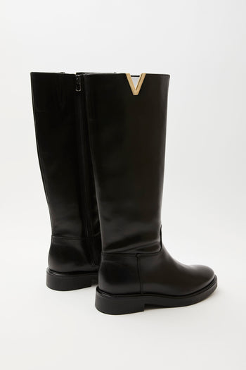 Francesco Brunelli Stivale Nero Donna - 8