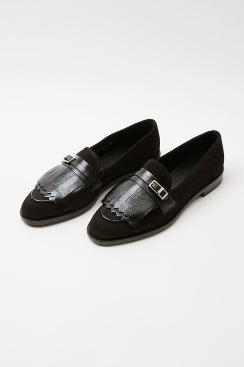 Frau Mocassino Nero Donna - 2