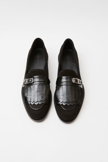 Frau Mocassino Nero Donna - 3