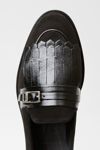 Frau Mocassino Nero Donna - 7