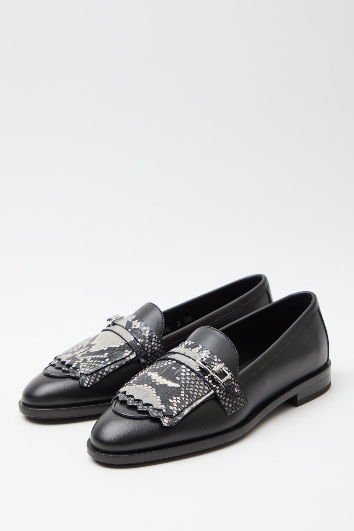 Mocassino Roccia/nero Donna — 2