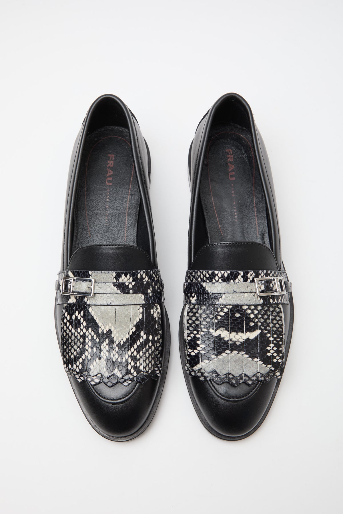 Mocassino Roccia/nero Donna — 7