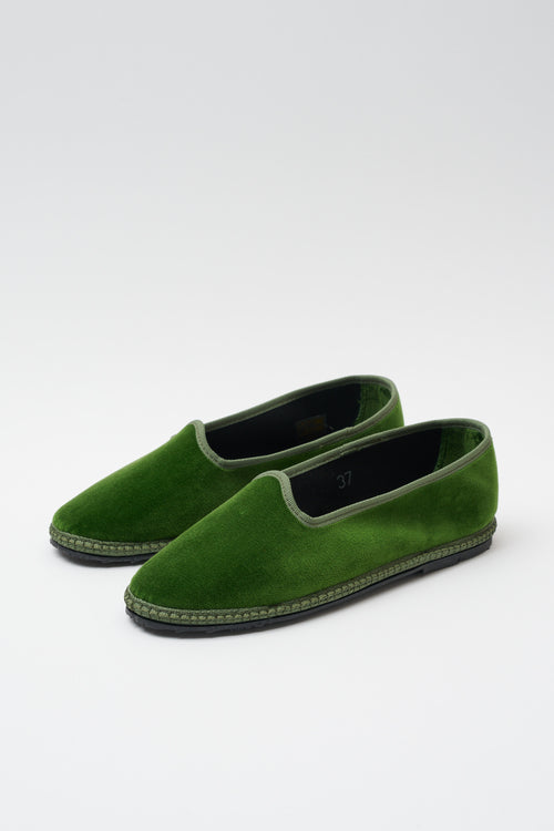 Friulana Mocassino Verde Kiwi Donna - 2