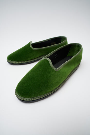 Friulana Mocassino Verde Kiwi Donna - 5