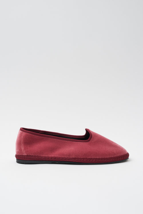 Friulana Mocassino Rosa Antico Donna