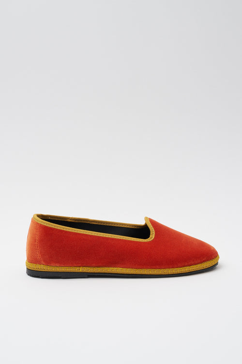Friulana Mocassino Bruciato+ocra Donna