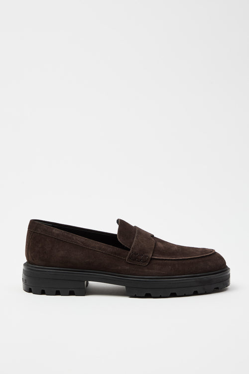 Hogan Mocassino Palissandro Uomo