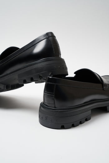 Hogan Mocassino Nero Uomo - 5