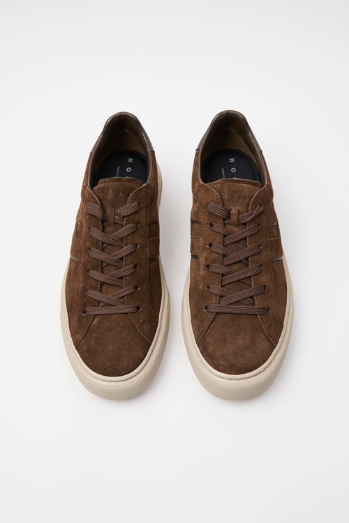 Hogan Sneaker Chocolate Brown Uomo - 2