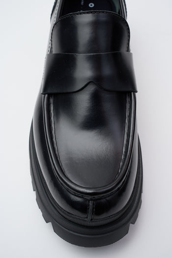 Hogan Mocassino Nero Uomo - 3