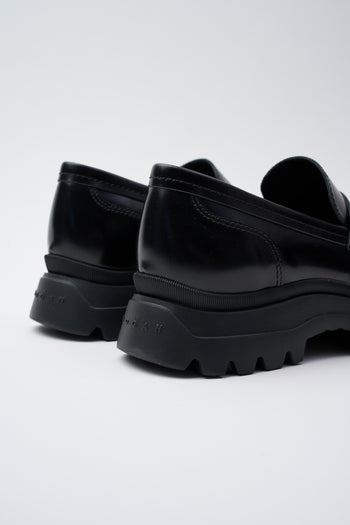 Hogan Mocassino Nero Uomo - 4