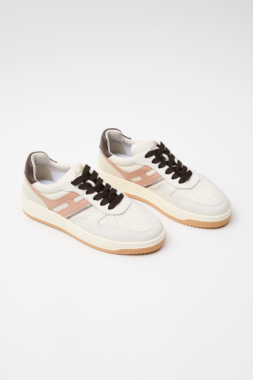 Hogan Sneaker Bianco+cipria+tm Donna - 2
