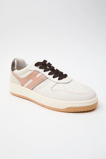 Hogan Sneaker Bianco+cipria+tm Donna - 3