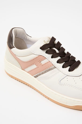 Hogan Sneaker Bianco+cipria+tm Donna - 4
