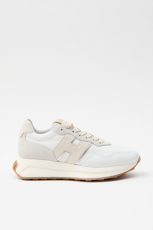 Hogan Sneaker Bianco+ghiaccio+argento Donna