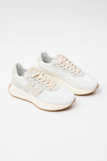 Hogan Sneaker Bianco+ghiaccio+argento Donna - 3