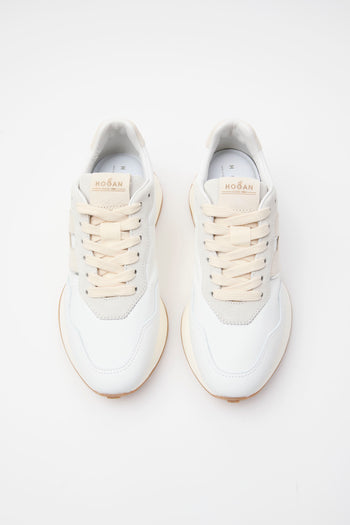 Hogan Sneaker Bianco+ghiaccio+argento Donna - 5